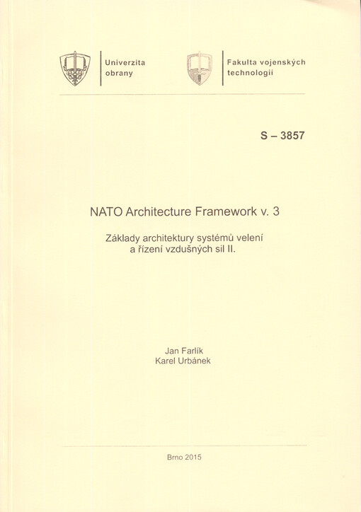 Základy architektury systémů velení a řízení vzdušných sil
