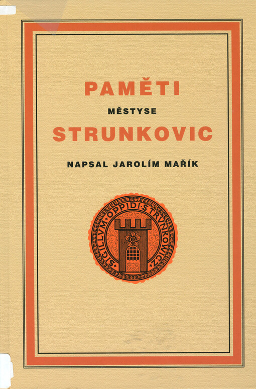 Paměti městyse Strunkovic
