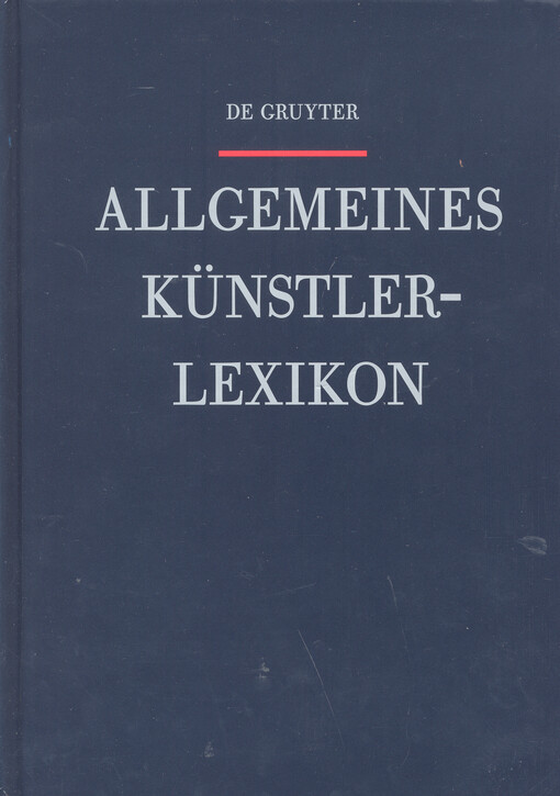 Allgemeines Künstlerlexikon : die Bildenden Künstler aller Zeiten und Völker. Band 87, Mandelstamm - Matielli