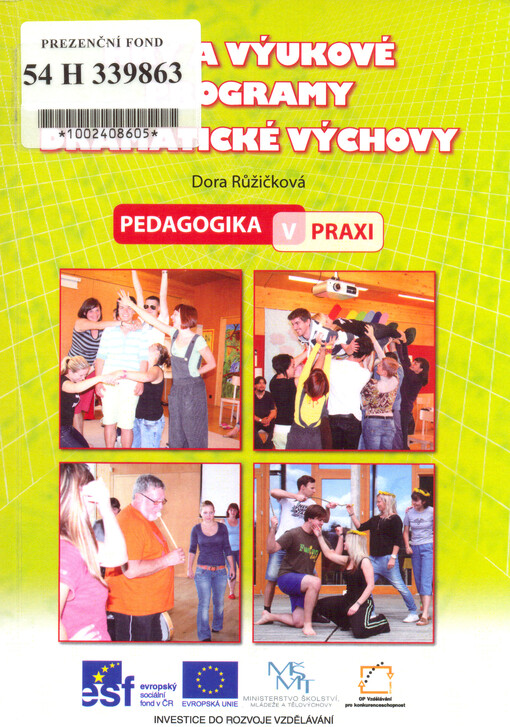 Hry a výukové programy dramatické výchovy