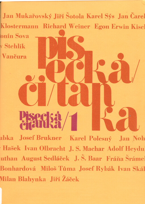 Písecká čítanka.1, 1