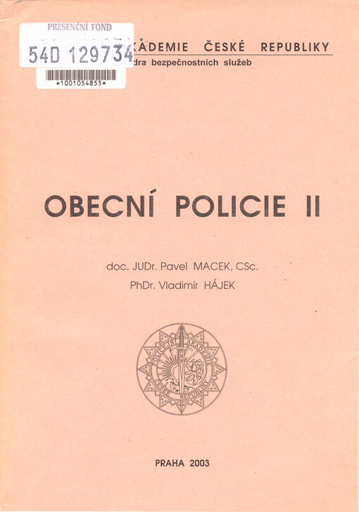 Obecní policie II