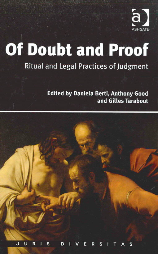 Of doubt and proof  : ritual and legal practices of judgment  
