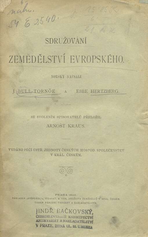 Sdružování zemědělství Evropského