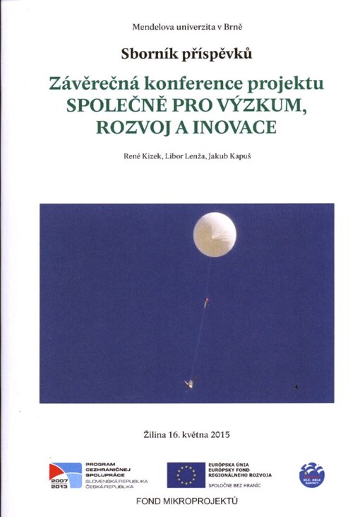 Závěrečná konference projektu Společně pro výzkum, rozvoj a inovace