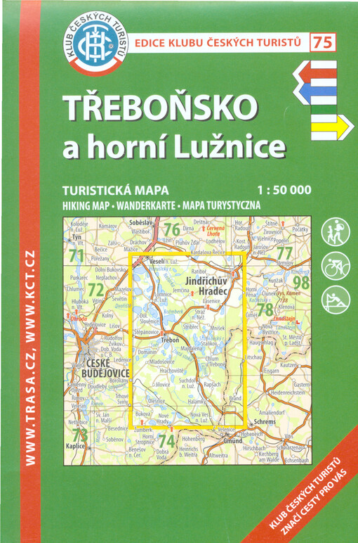 KČT 75 Třeboňsko a horní Lužnice 1:50 000