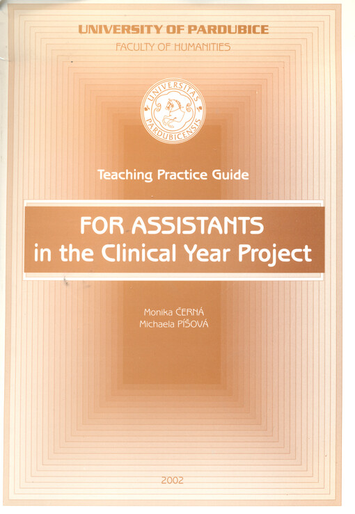 Teaching practice guide for assistents in the clinical year project
