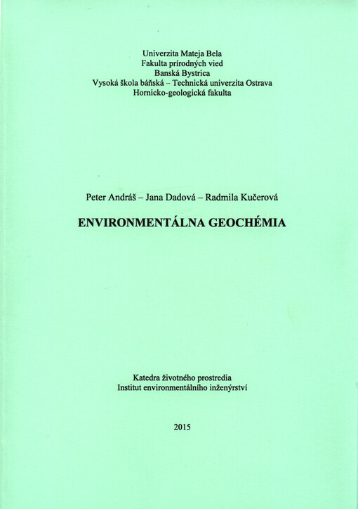 Environmentálna geochémia