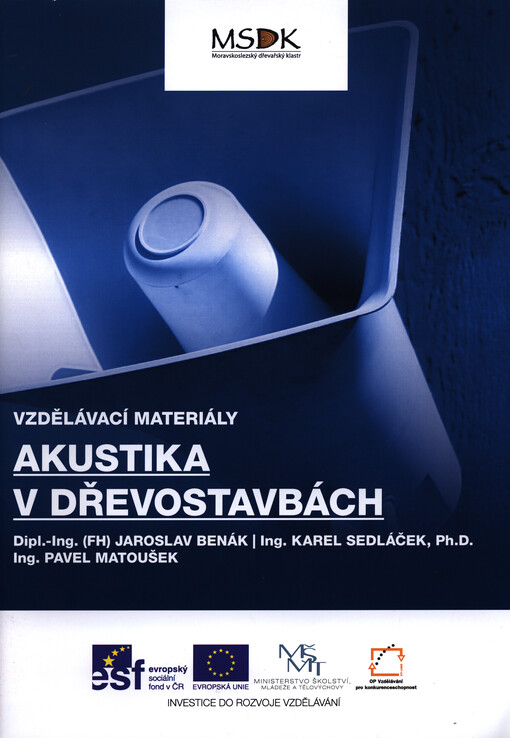 Akustika v dřevostavbách : vzdělávací materiály