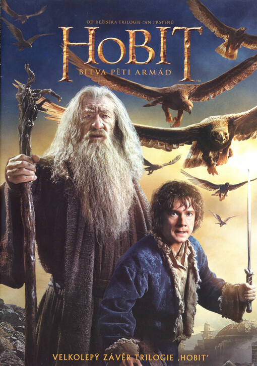 DVD Hobit: Bitva pěti armád (2014) 