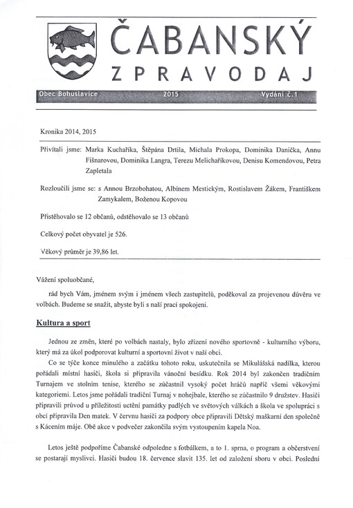 Čabanský zpravodaj