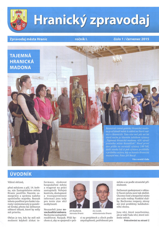 Hranický zpravodaj : zpravodaj města Hranic