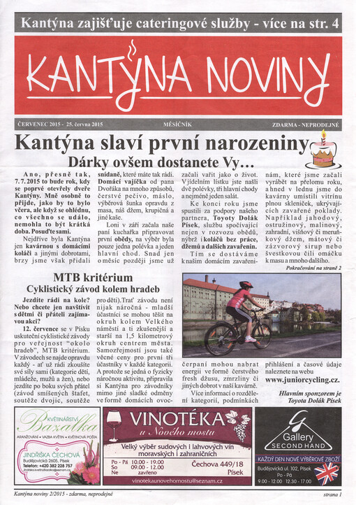 Kantýna noviny