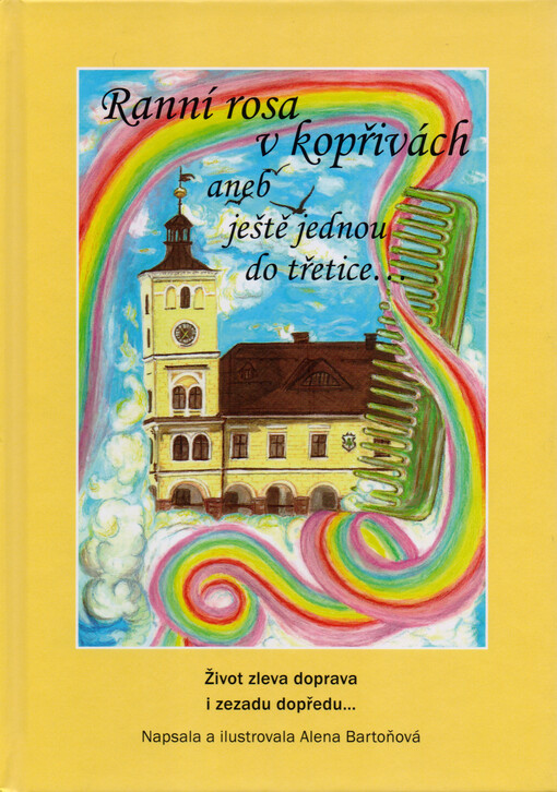 Ranní rosa v kopřivách