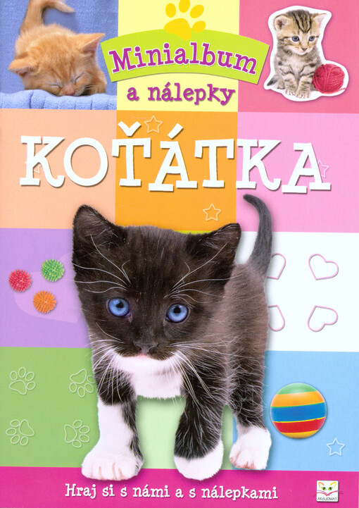 Minialbum a nálepky - Koťátka