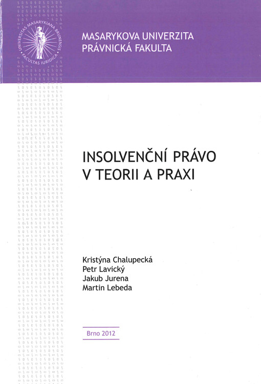Insolvenční právo v teorii a praxi