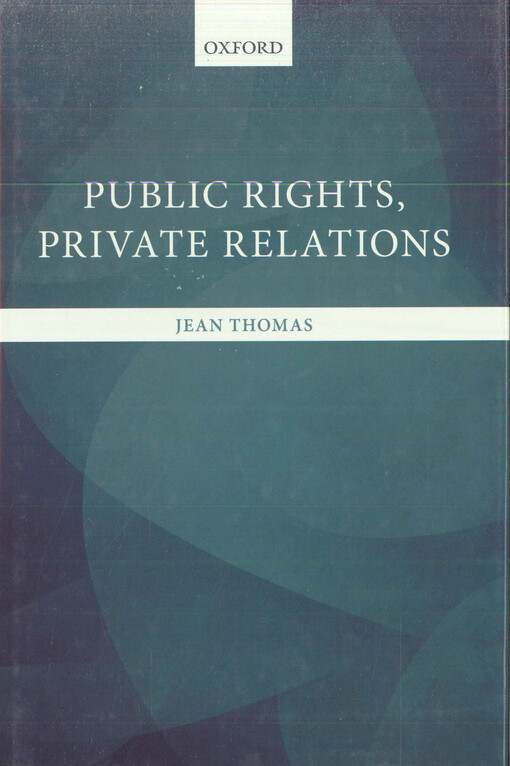 Public rights, private relations 