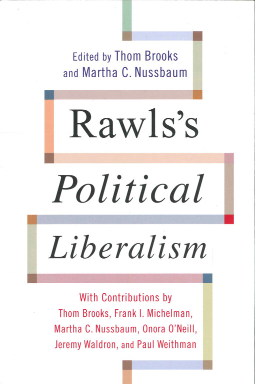 Rawl’s political liberalism 