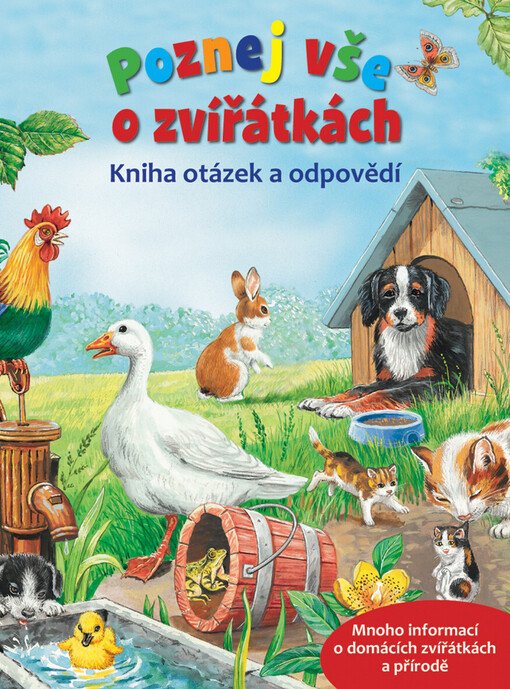 Poznej vše o zvířátkách – Kniha otázek a odpovědí