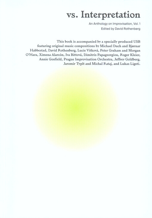Vs. interpretation : an anthology on improvisation