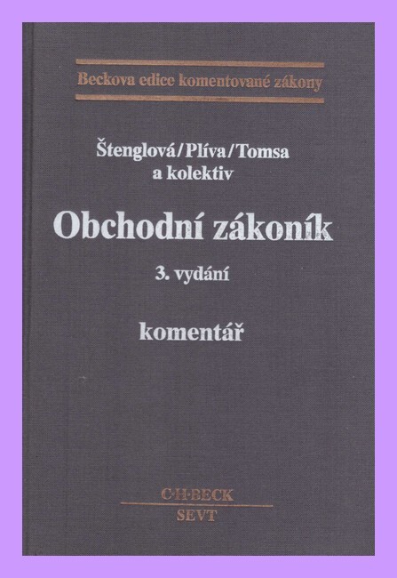 Obchodní zákoník : komentář