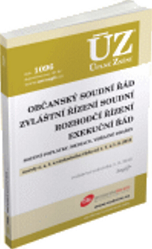 ÚZ č. 1096 Občanský soudní řád