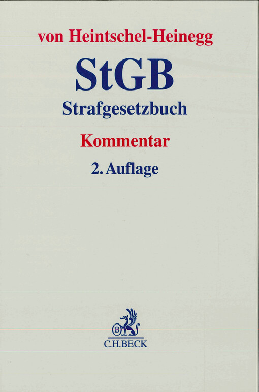  Strafgesetzbuch  : Kommentar  