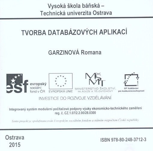 Tvorba databázových aplikací