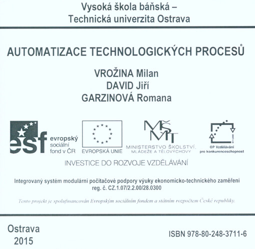 Automatizace technologických procesů