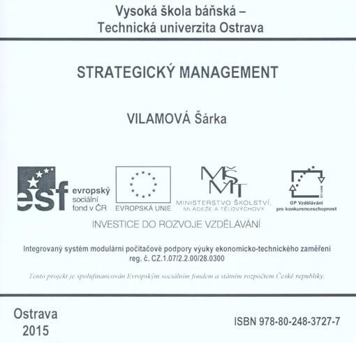 Strategický management
