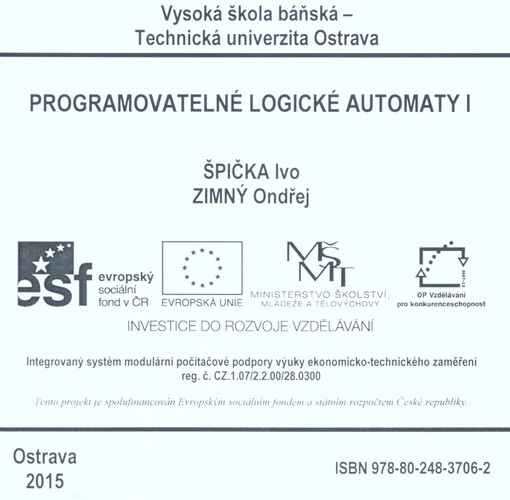 Programovatelné logické automaty I