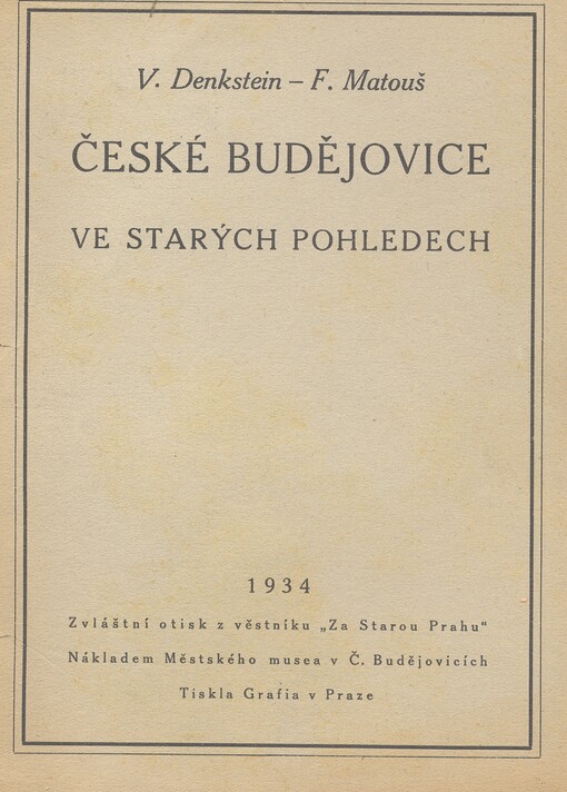 České Budějovice ve starých pohledech