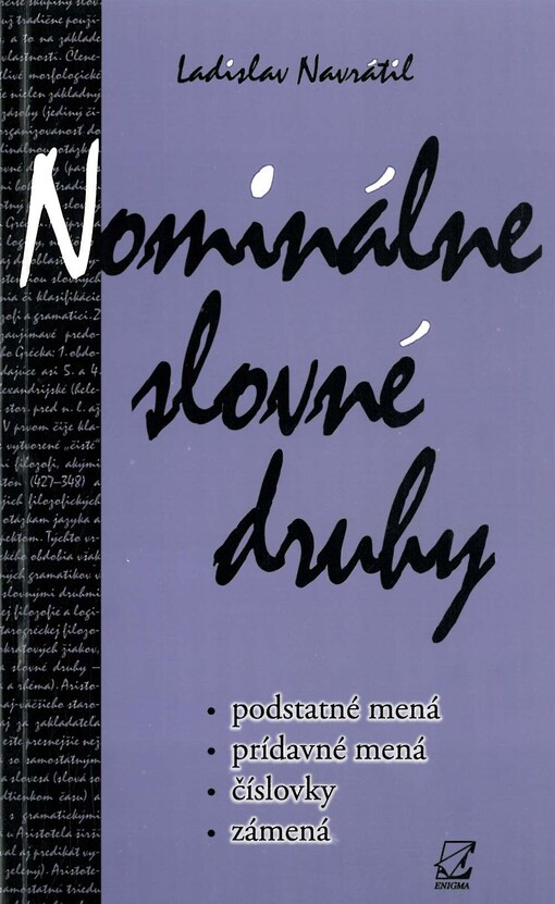 Nominálne slovné druhy