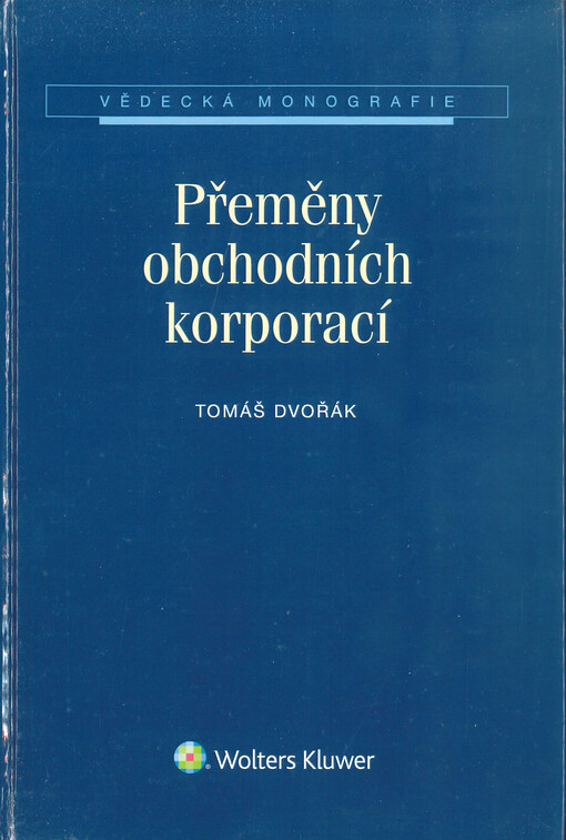 Přeměny obchodních korporací