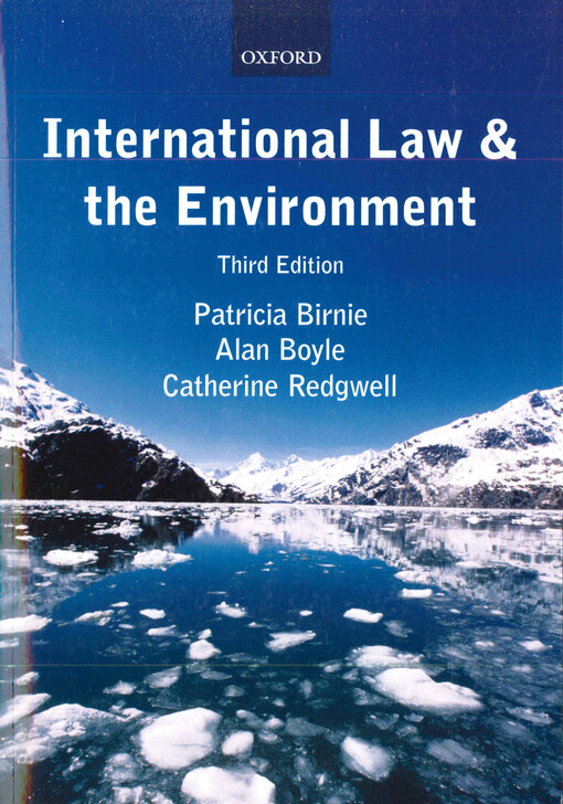 International law and the environment 