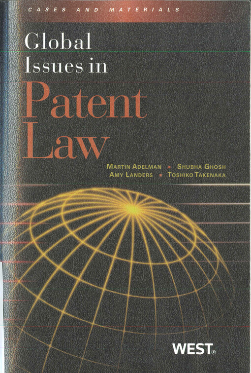  Global issues in patent law  