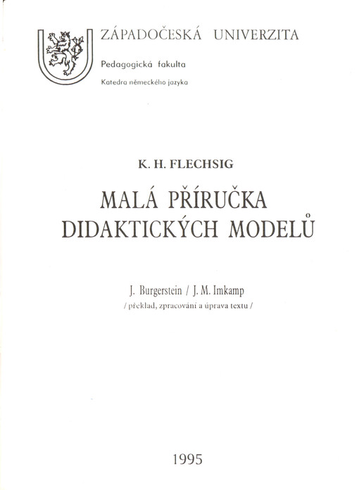 Malá příručka didaktických modelů