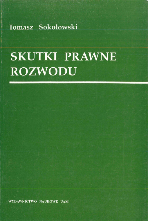 Skutki prawne rozwodu 