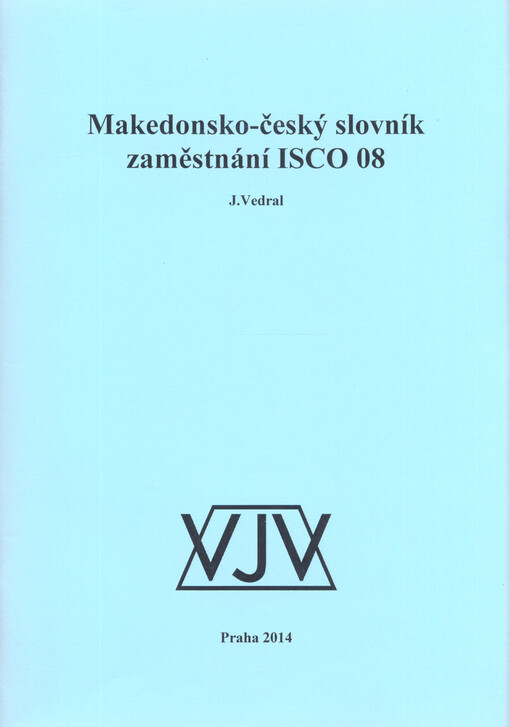 Makedonsko-český slovník zaměstnání ISCO 08
