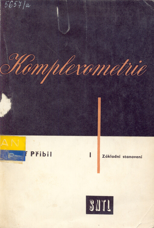 Komplexometrie.1. díl,Základní ustanovení