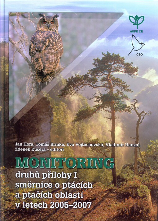 Monitoring druhů přílohy I směrnice o ptácích a ptačích oblastí v letech 2005-2007