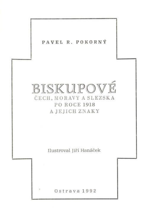 Biskupové Čech, Moravy a Slezska po roce 1918 a jejich znaky