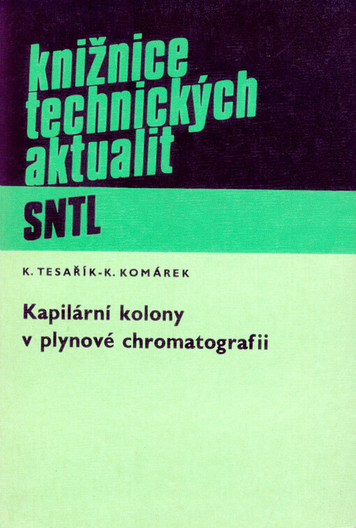 Kapilární kolony v plynové chromatografii