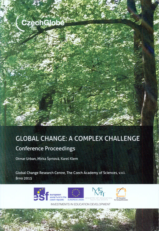 Global Change: a Complex Challenge : conference proceedings