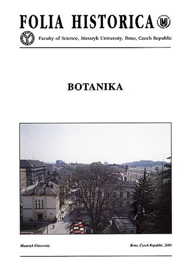 Botanika : dějiny oboru na Masarykově univerzitě v Brně