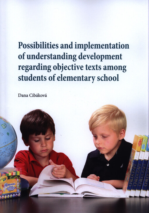 Possibilities and implementation of understanding development regarding objective texts among students of elementary school
