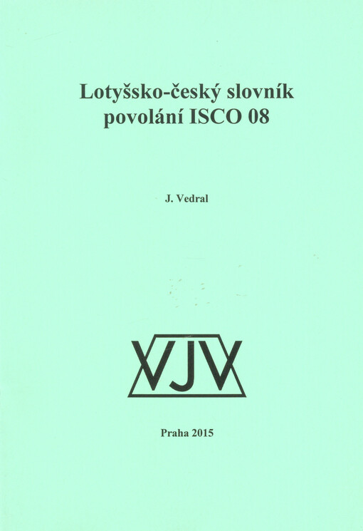 Lotyšsko-český slovník povolání ISCO 08