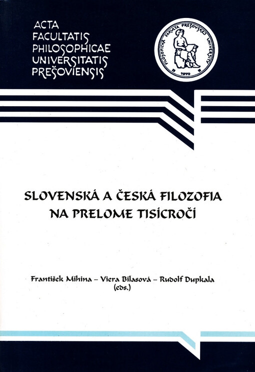Slovenská a česká filozofia na prelome tisícročí