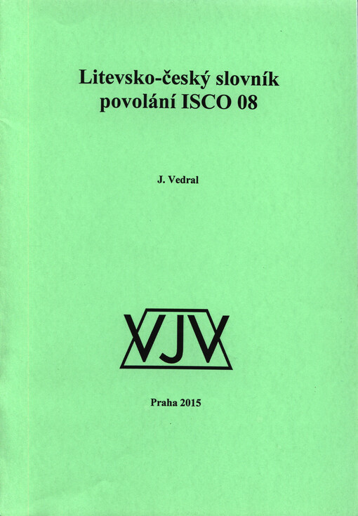 Litevsko-český slovník povolání ISCO 08