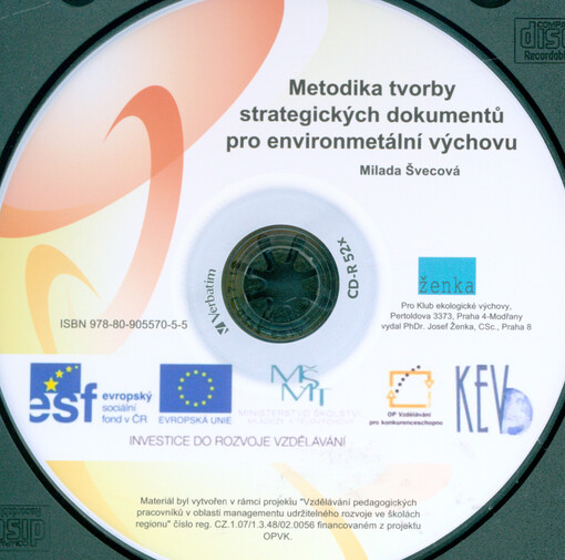 Metodika tvorby strategických dokumentů pro environmentální výchovu